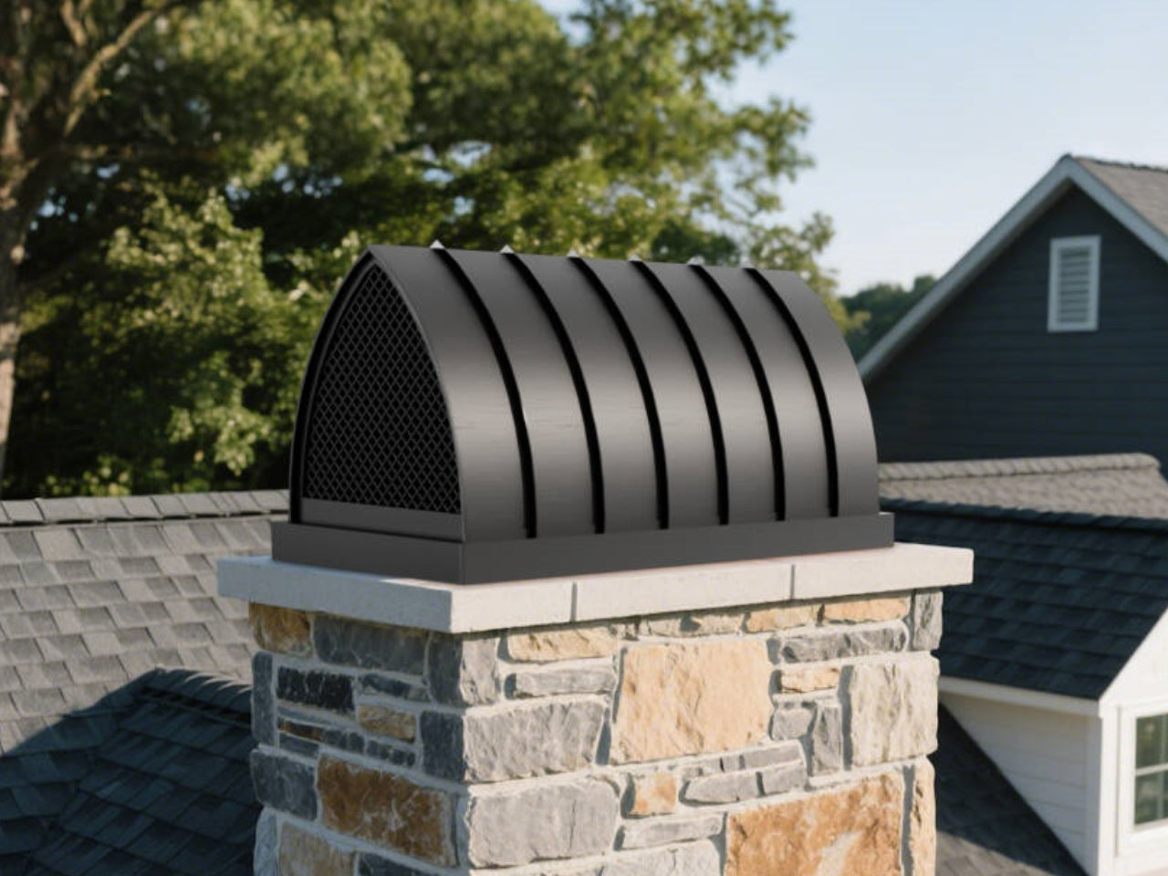 Custom Stainless Steel Chimney Cap