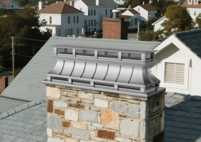 Custom Zinc Chimney Cap