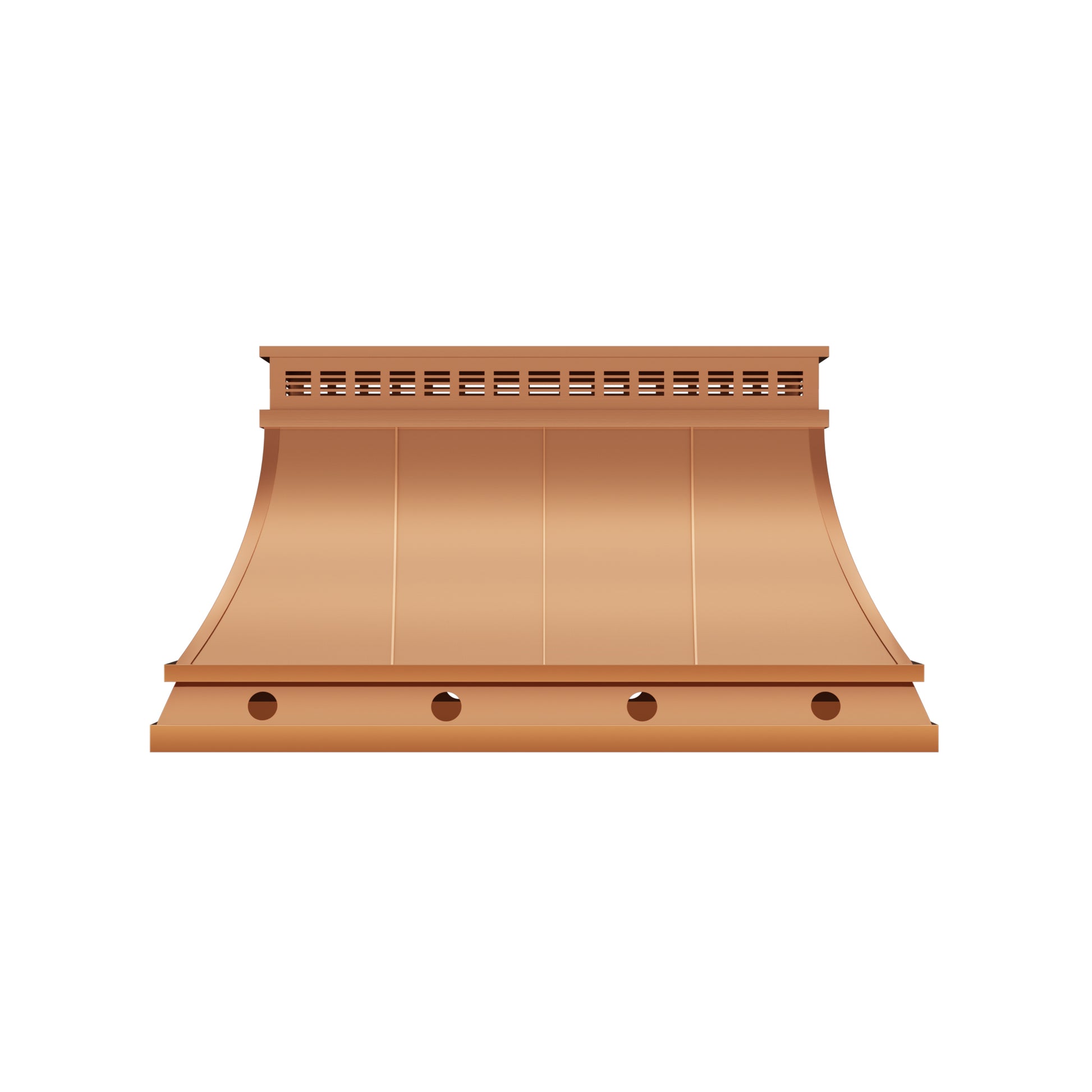 Copper chimney cap with  long-lasting performance for industrial chimney systems