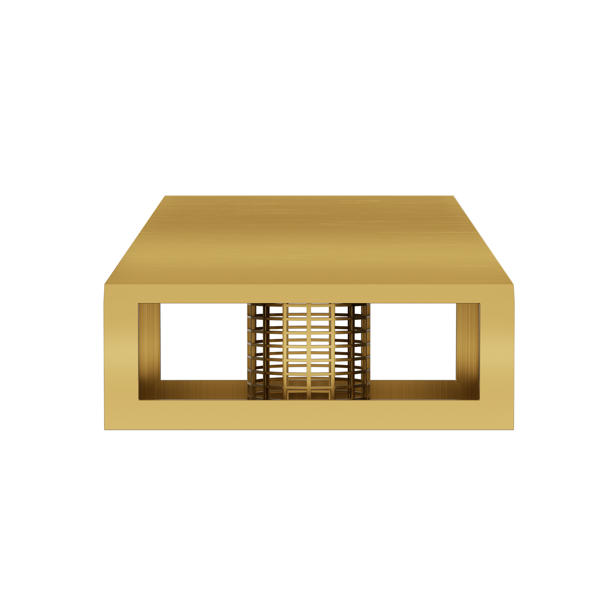 High-Quality Brass chimney cap with smooth flat top for indoor home fireplace chimneys
