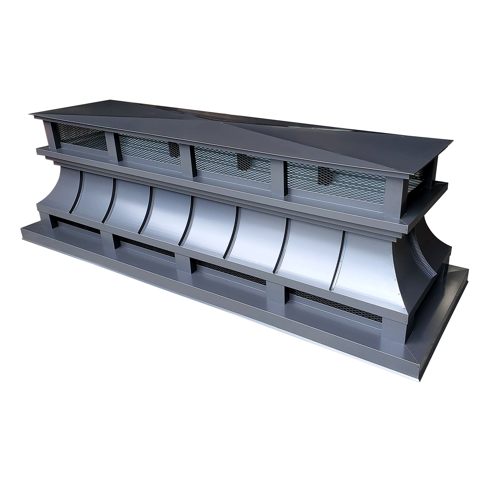 MASTER Custom Flat Chimney Cap Stainless Steel Cover MS-F01