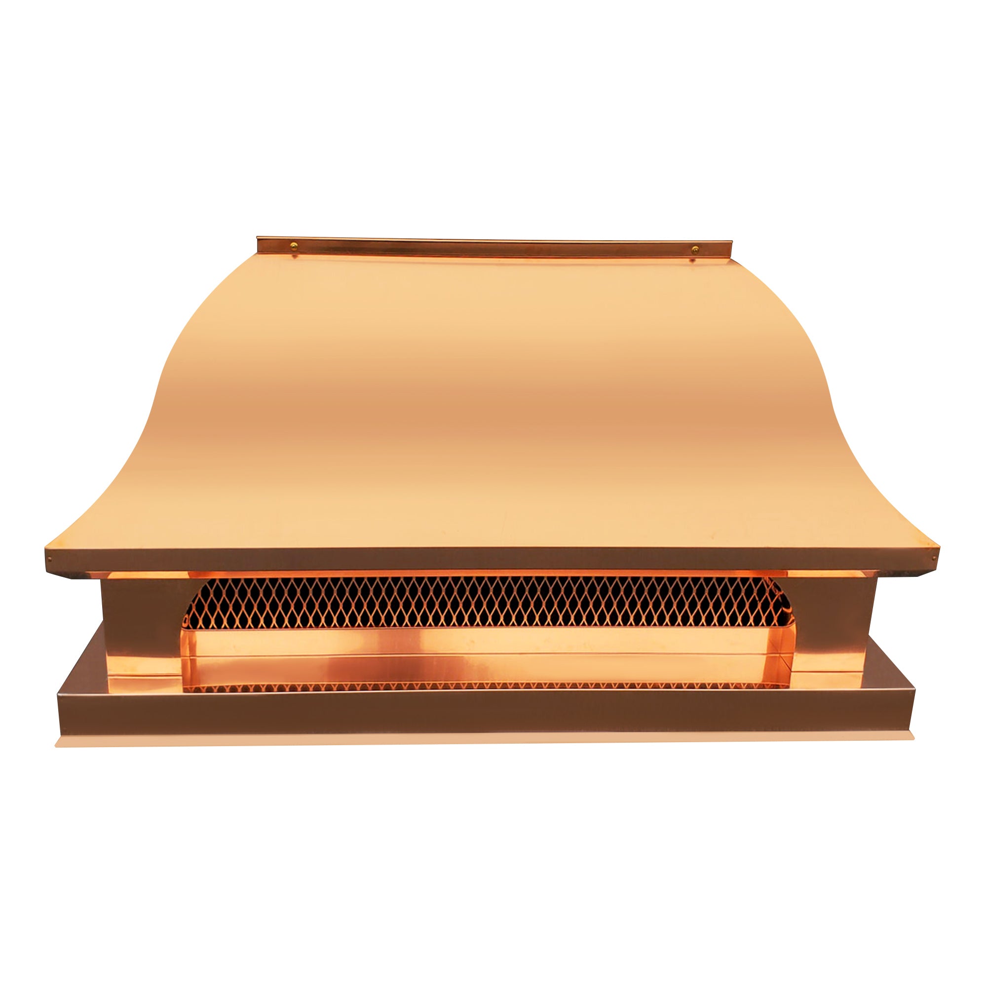 Custom Copper Dome Chimney Cap Crown Cover