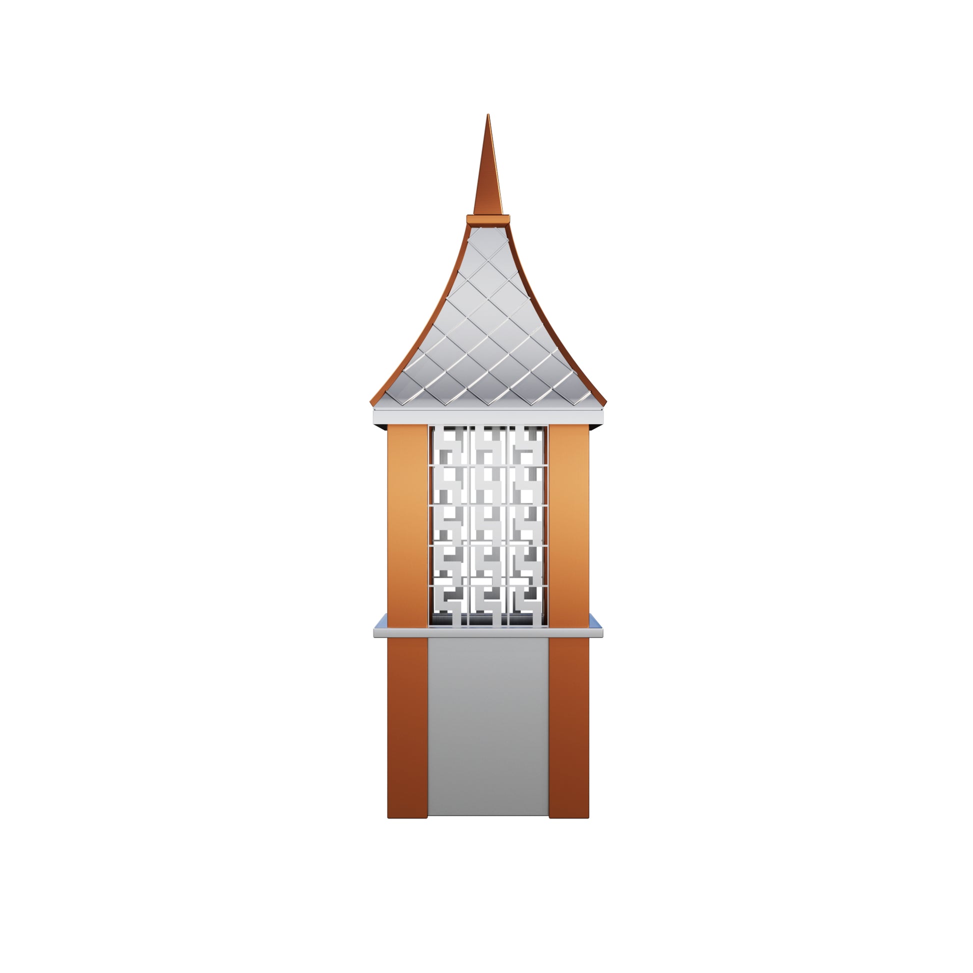 Premium Stainless Steel chimney cap with personalized pyramid structure  for boutique hotel chimneys