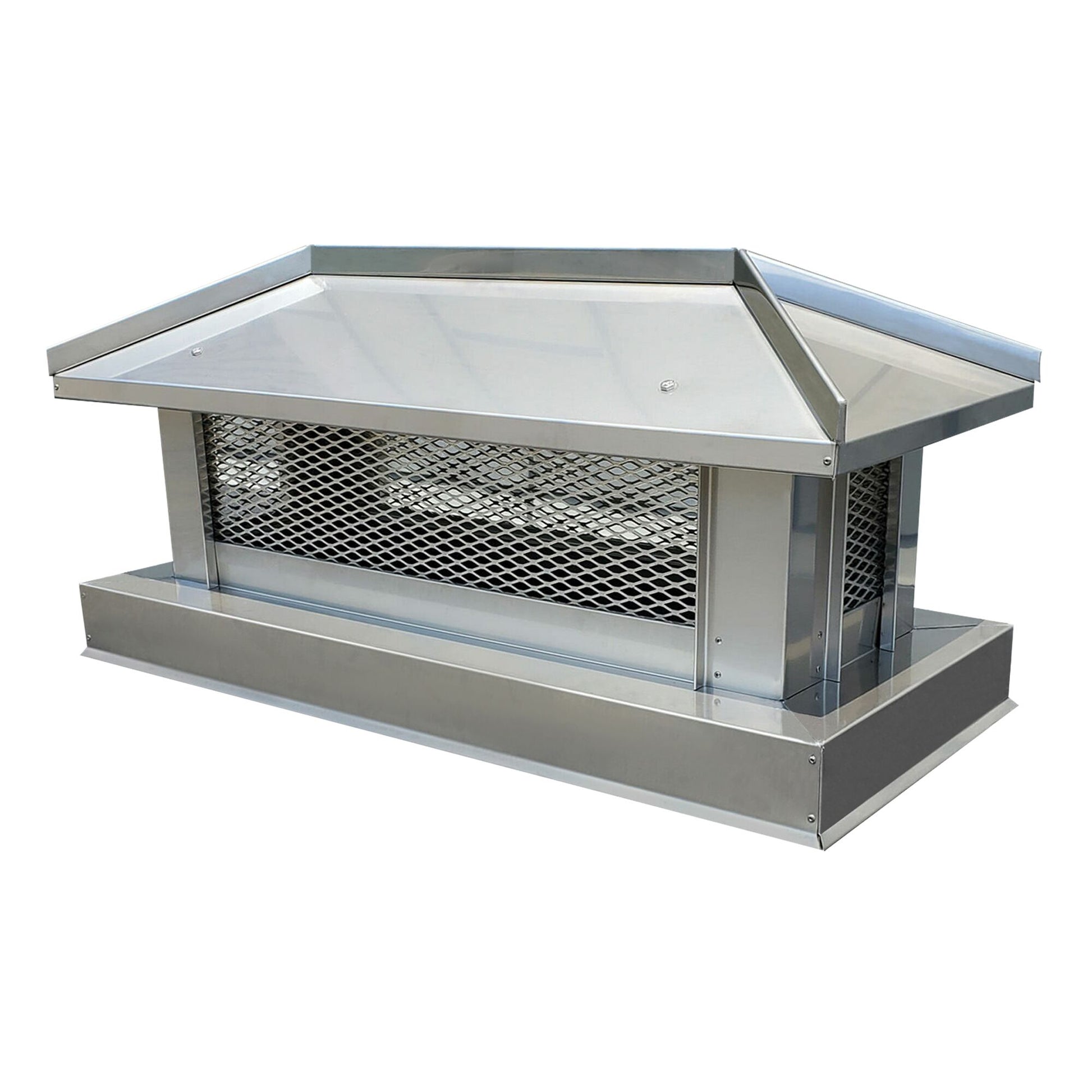 MASTER Custom Zinc Chimney Topper With Pyramid Design