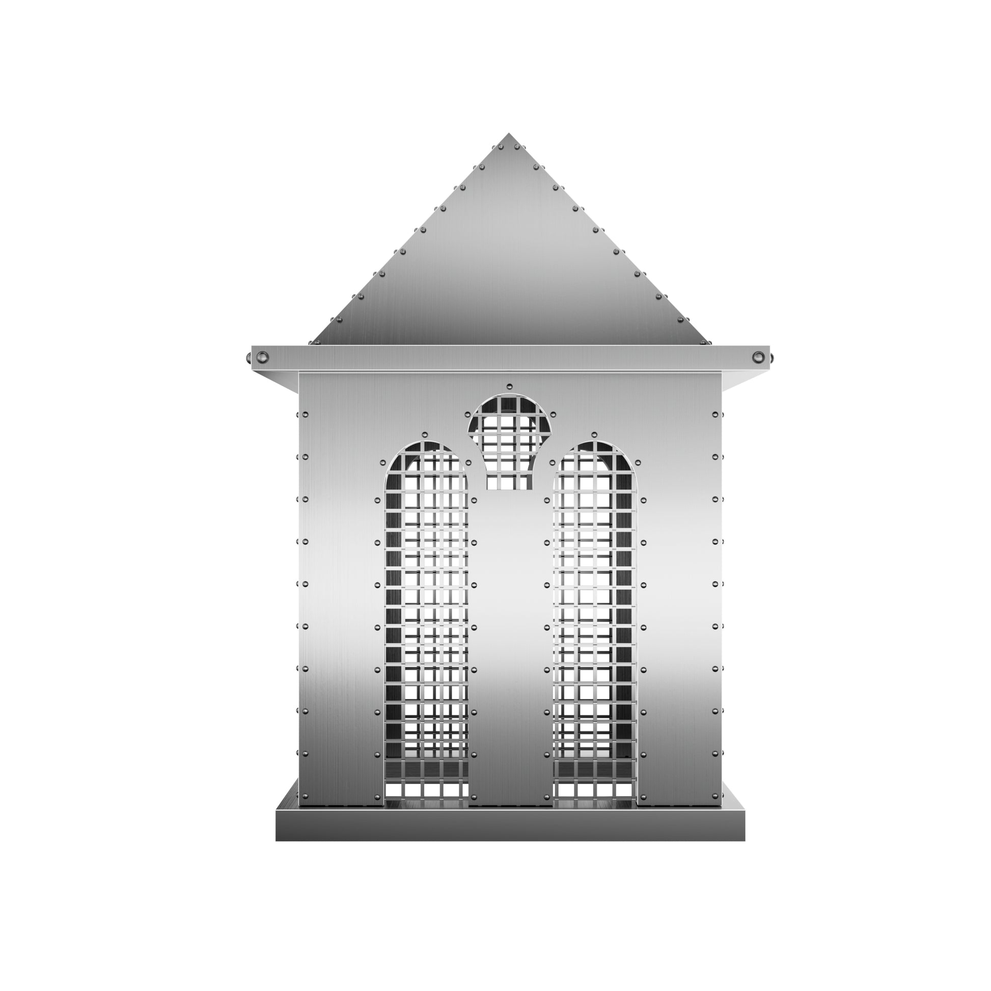 Rust-proof Premium Stainless Steel chimney cap with tailored dimensions for commercial building chimneys