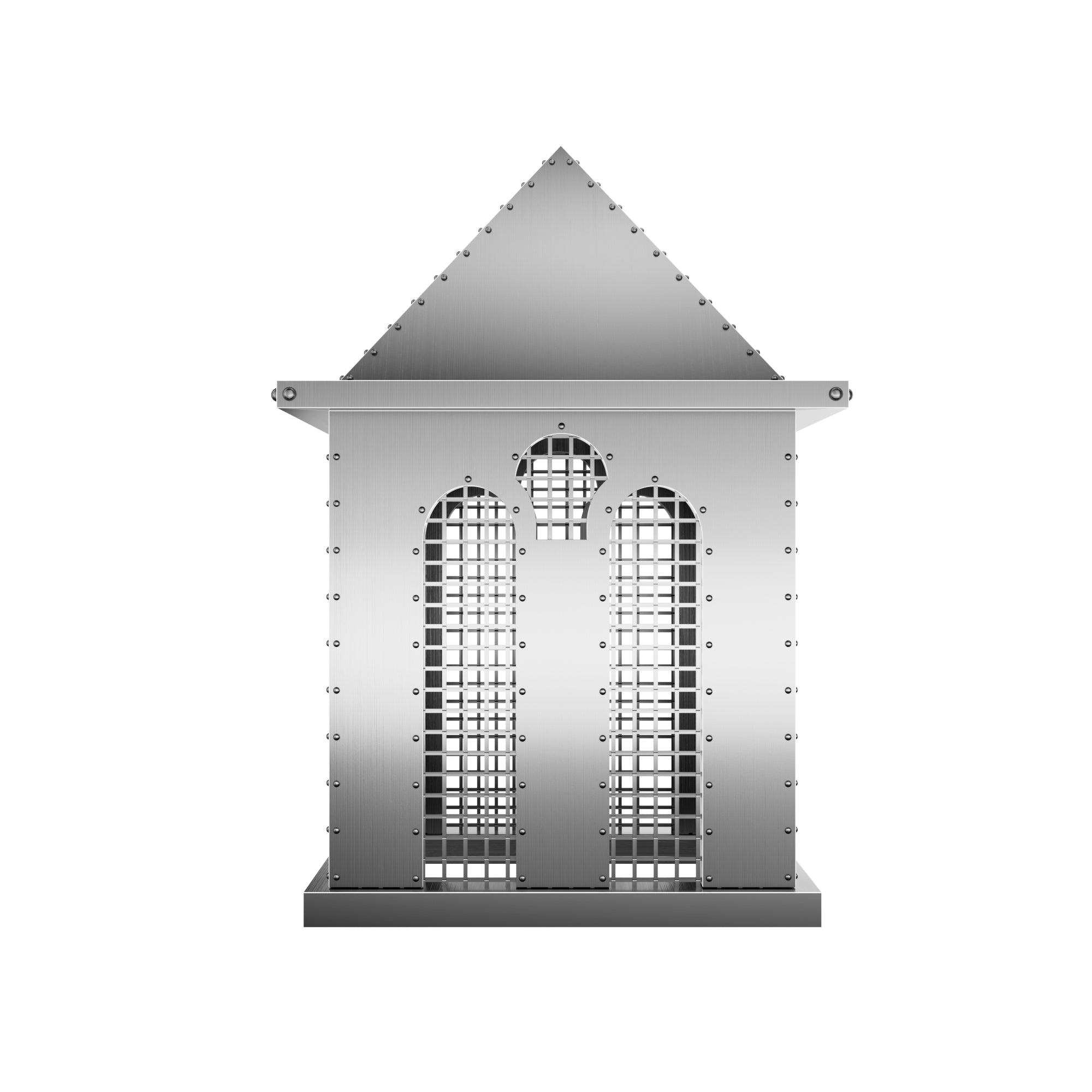 Rust-proof Premium Stainless Steel chimney cap with tailored dimensions for commercial building chimneys
