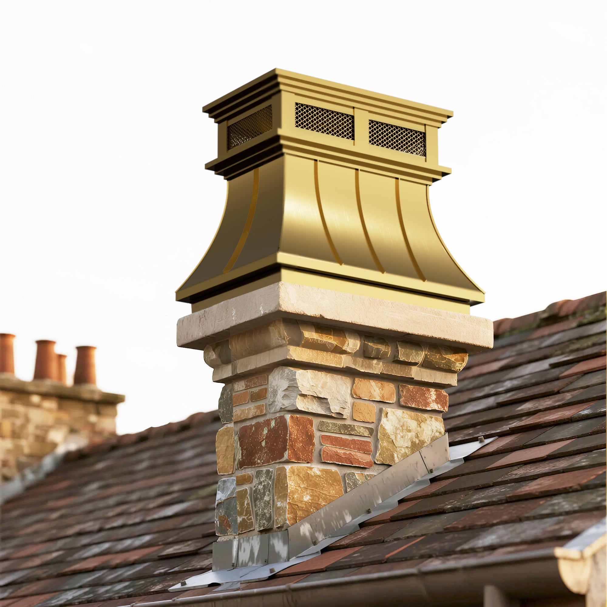 Brass Chimney Cap