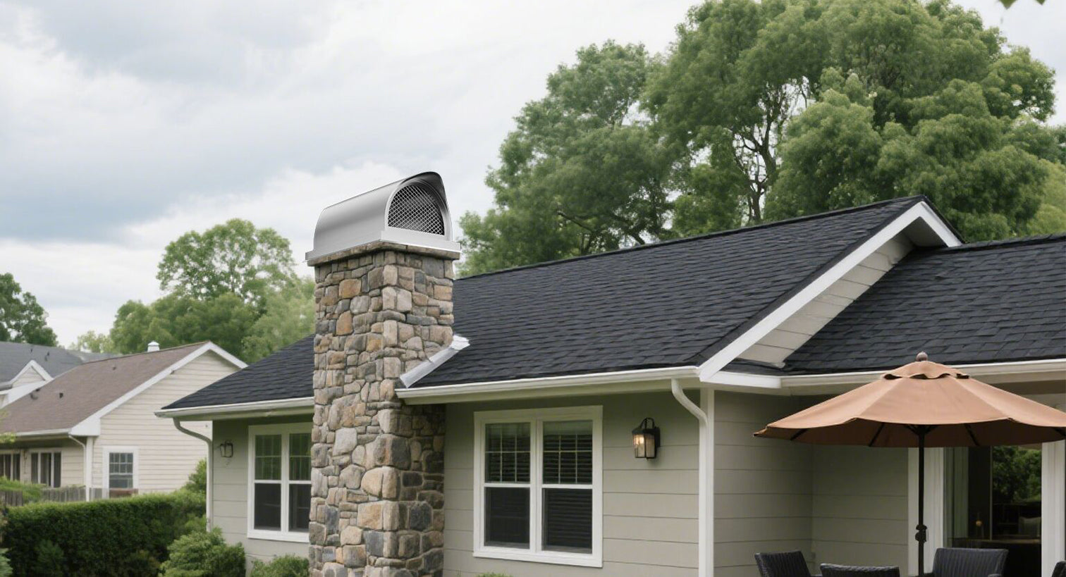 dome stainless steel chimney cap