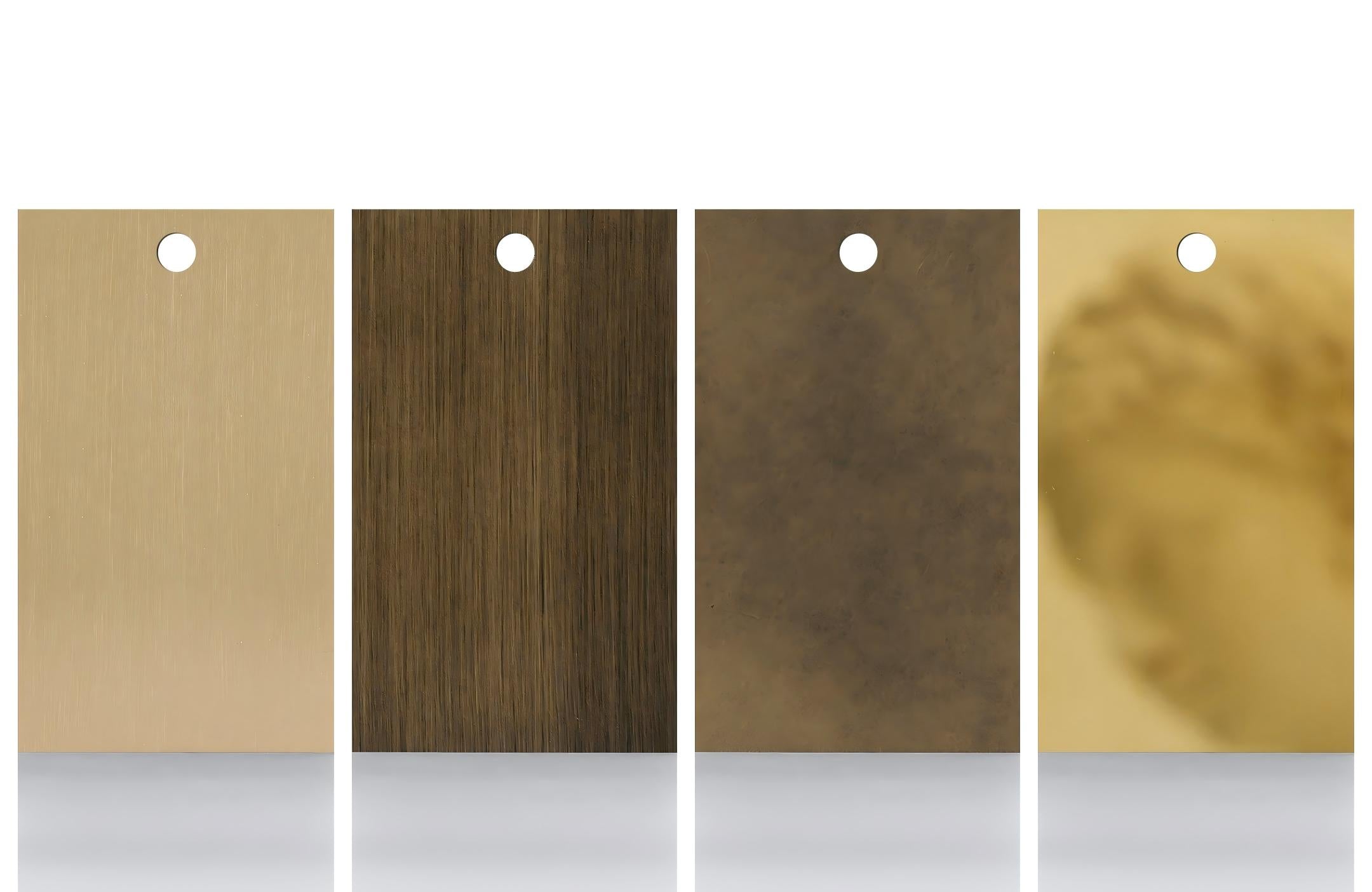 Free Brass Sample for custom chimney cap at ChimneyCapMaster