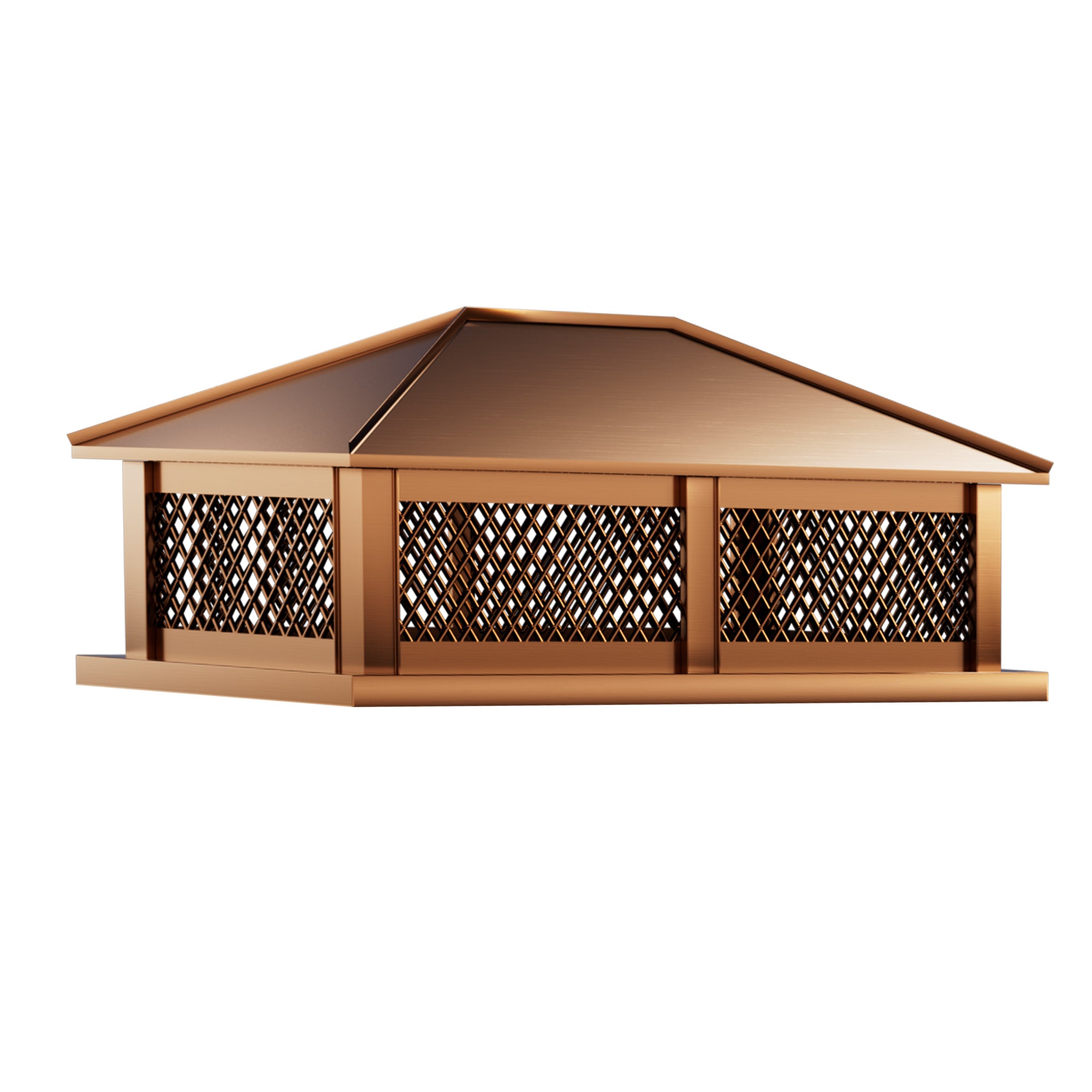 Chimneycapmaster copper chimney cap