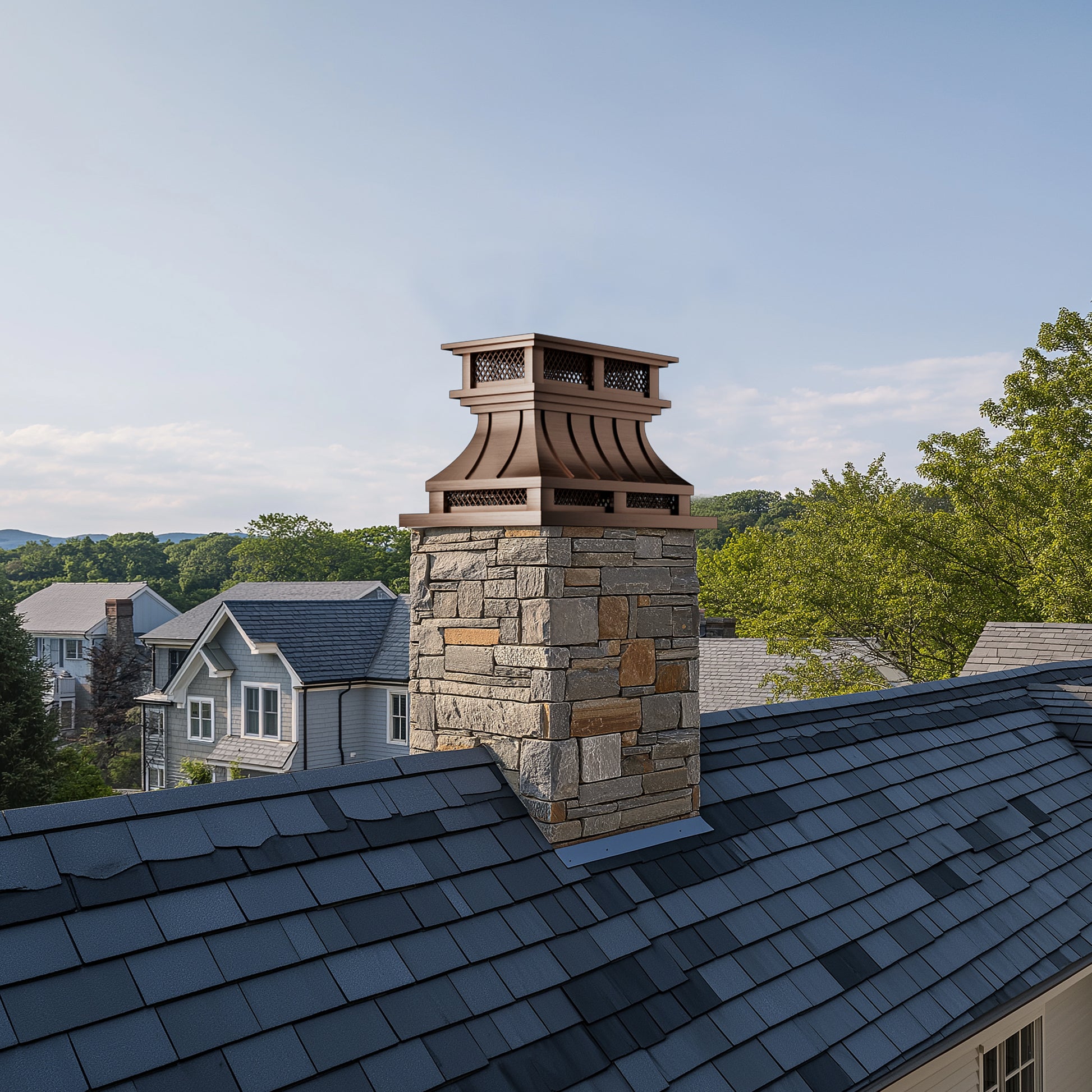 chimneycapmaster flat chimney cap