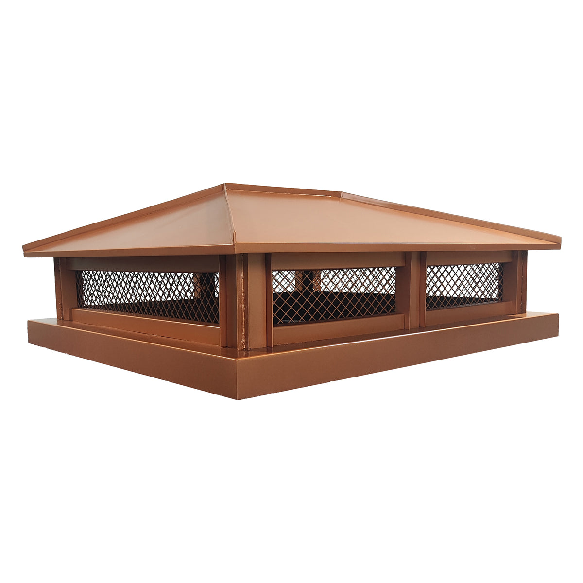 Chimneycapmaster copper chimney cap