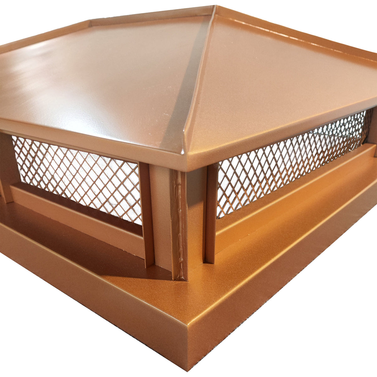 Chimneycapmaster copper chimney cap