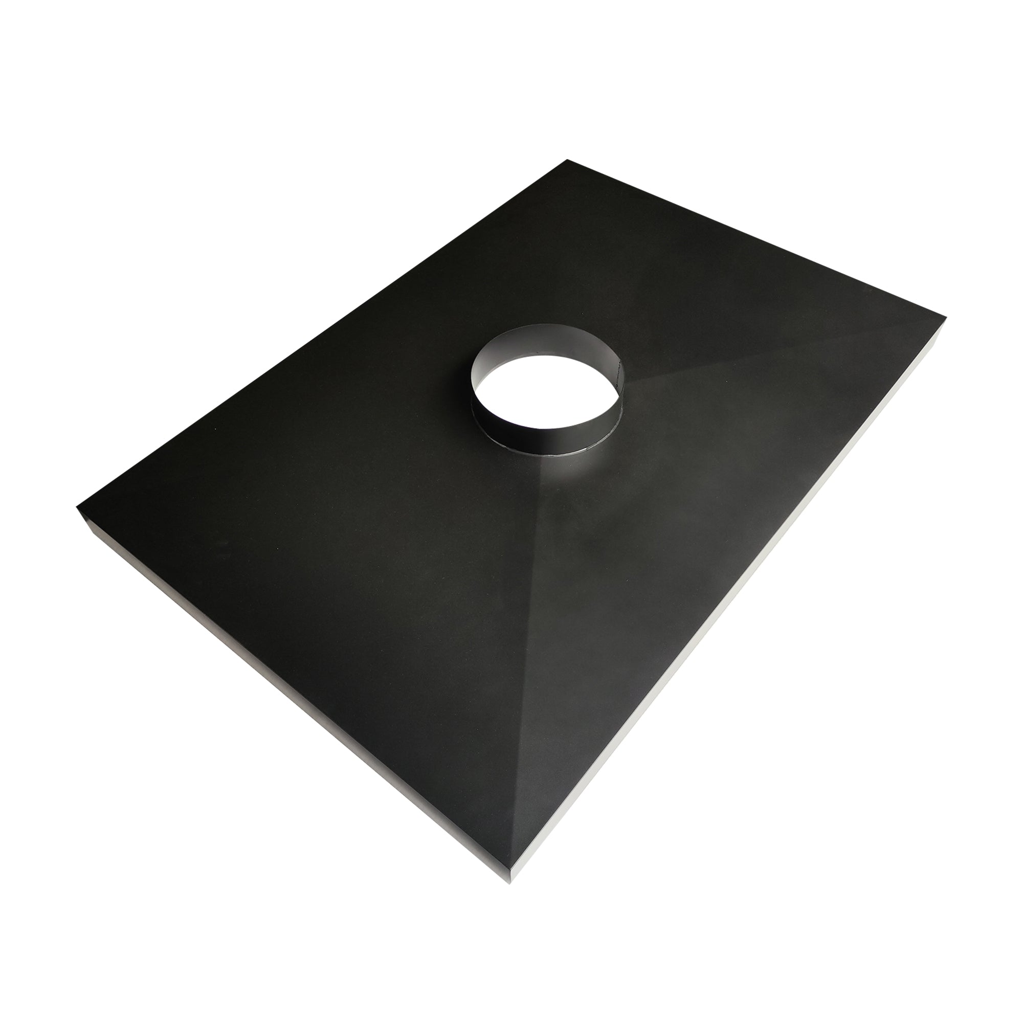 Custom stainless steel chimney chase cover with heavy-duty welded construction for Chicago residential homes