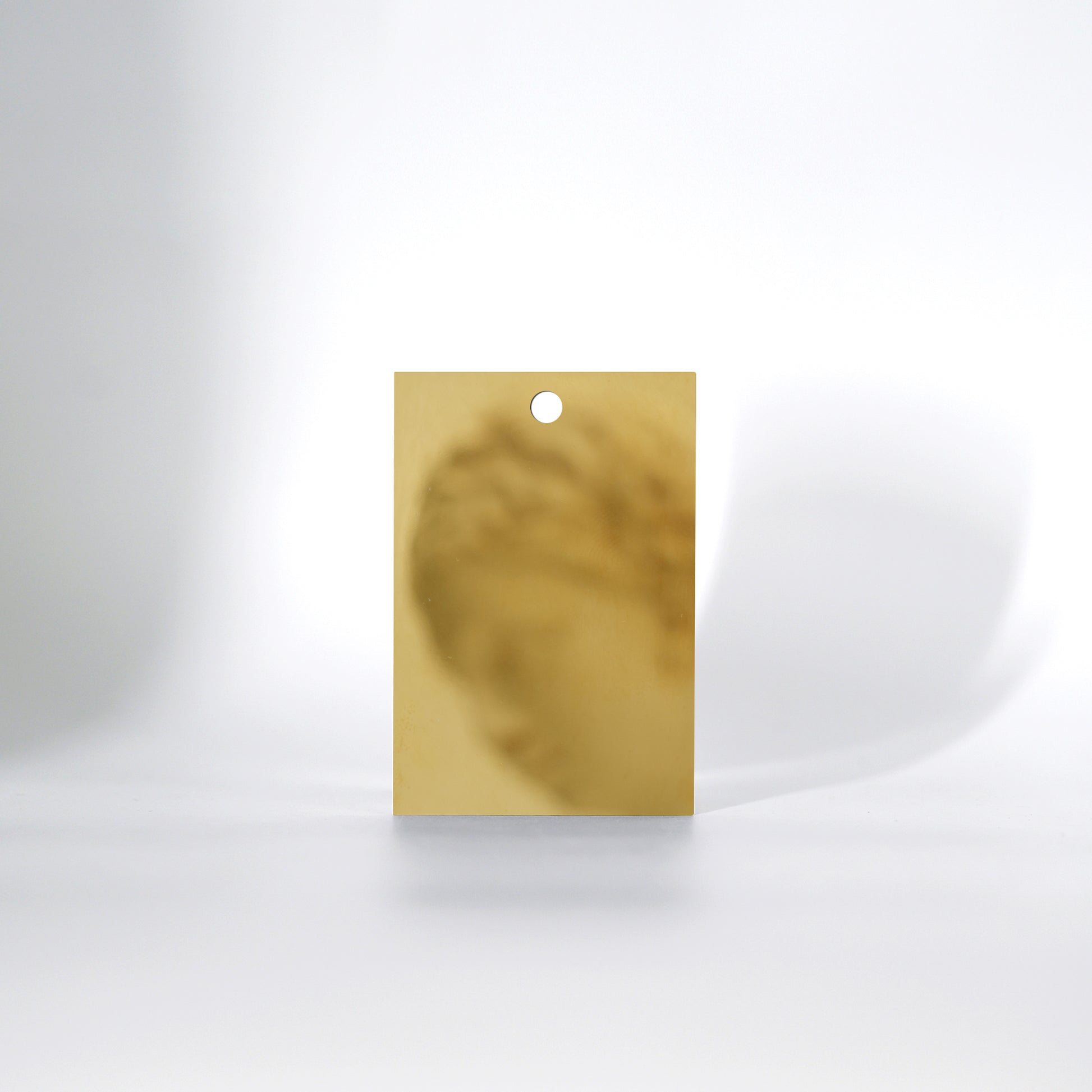 Rangehoodmaster polished brass sample