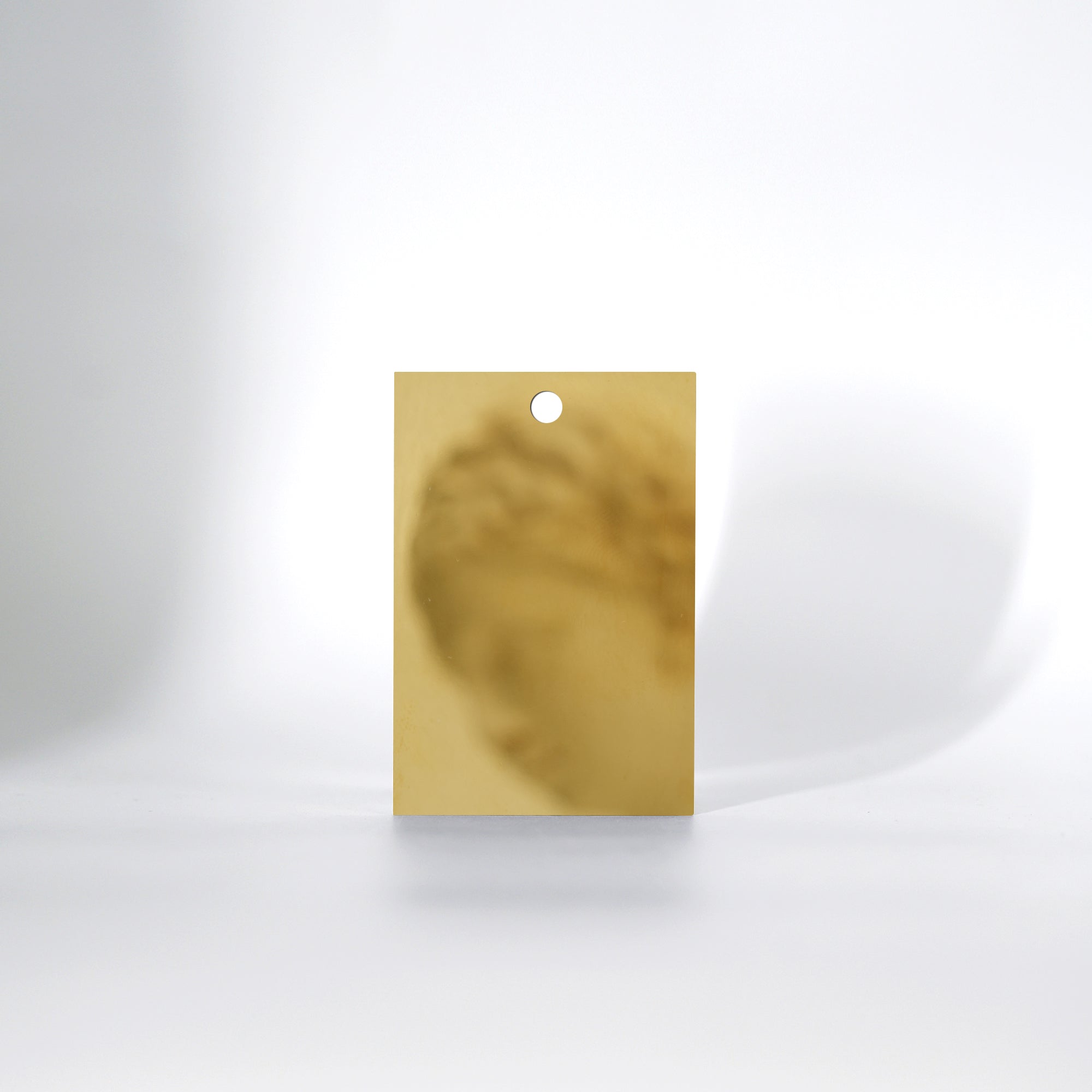 Rangehoodmaster polished brass sample