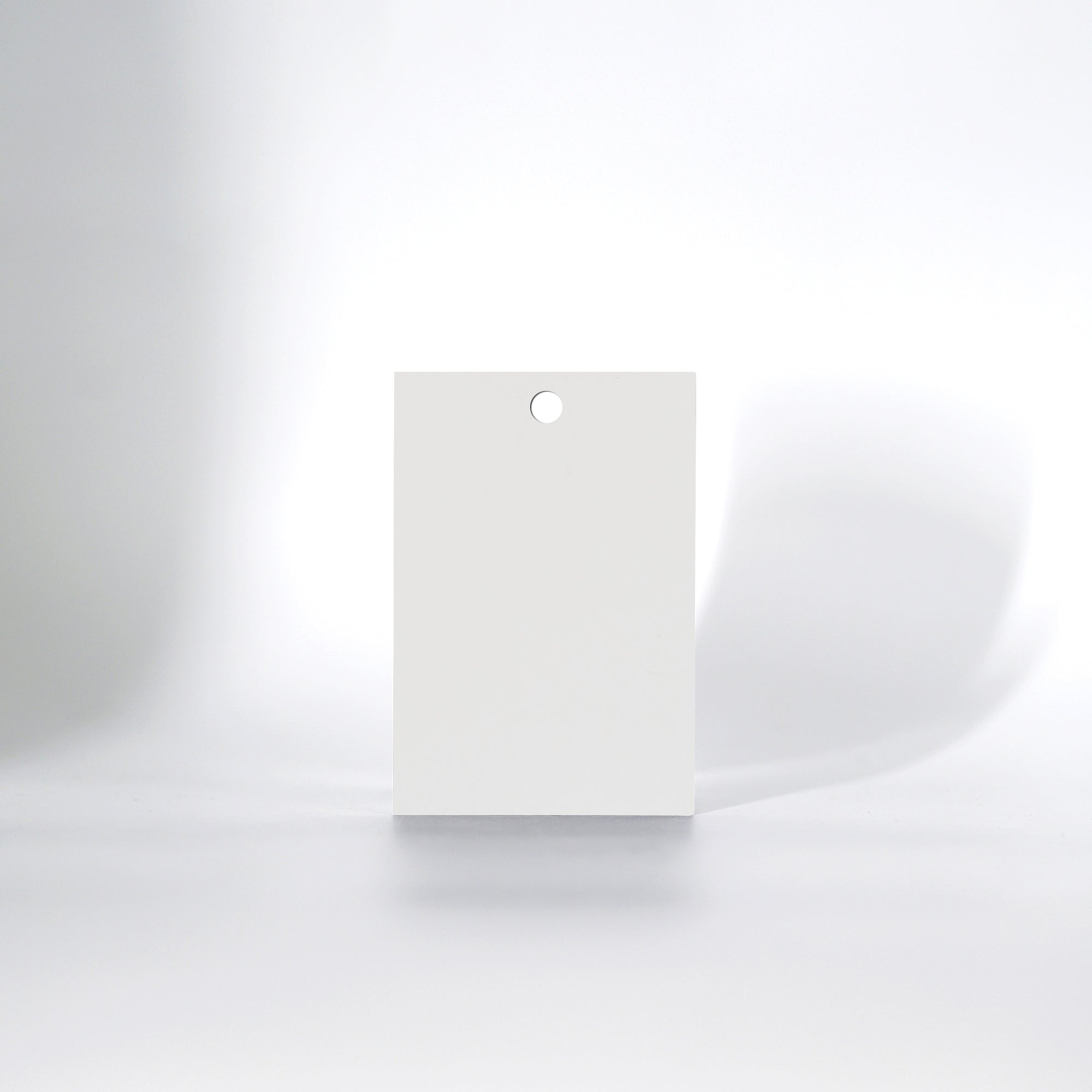 White Painted Stainless Steel Finish for Chimney Caps, 2" by 3"