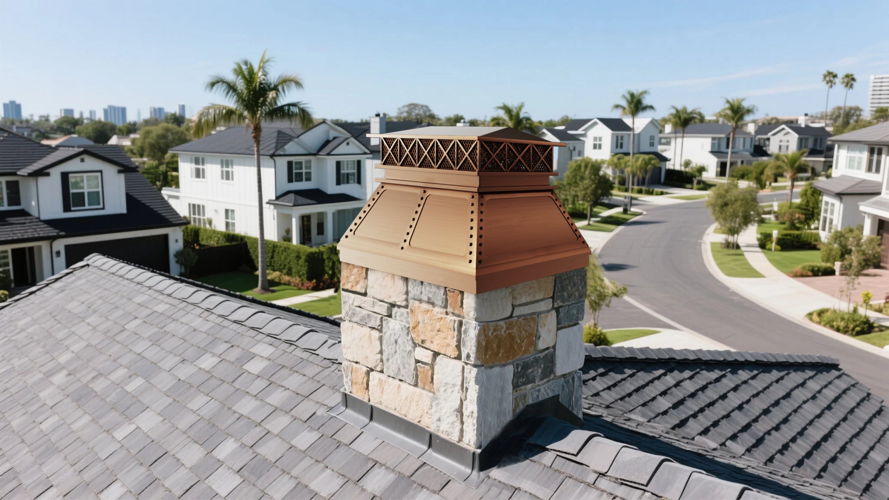 chimneycapmaster copper chimney caps