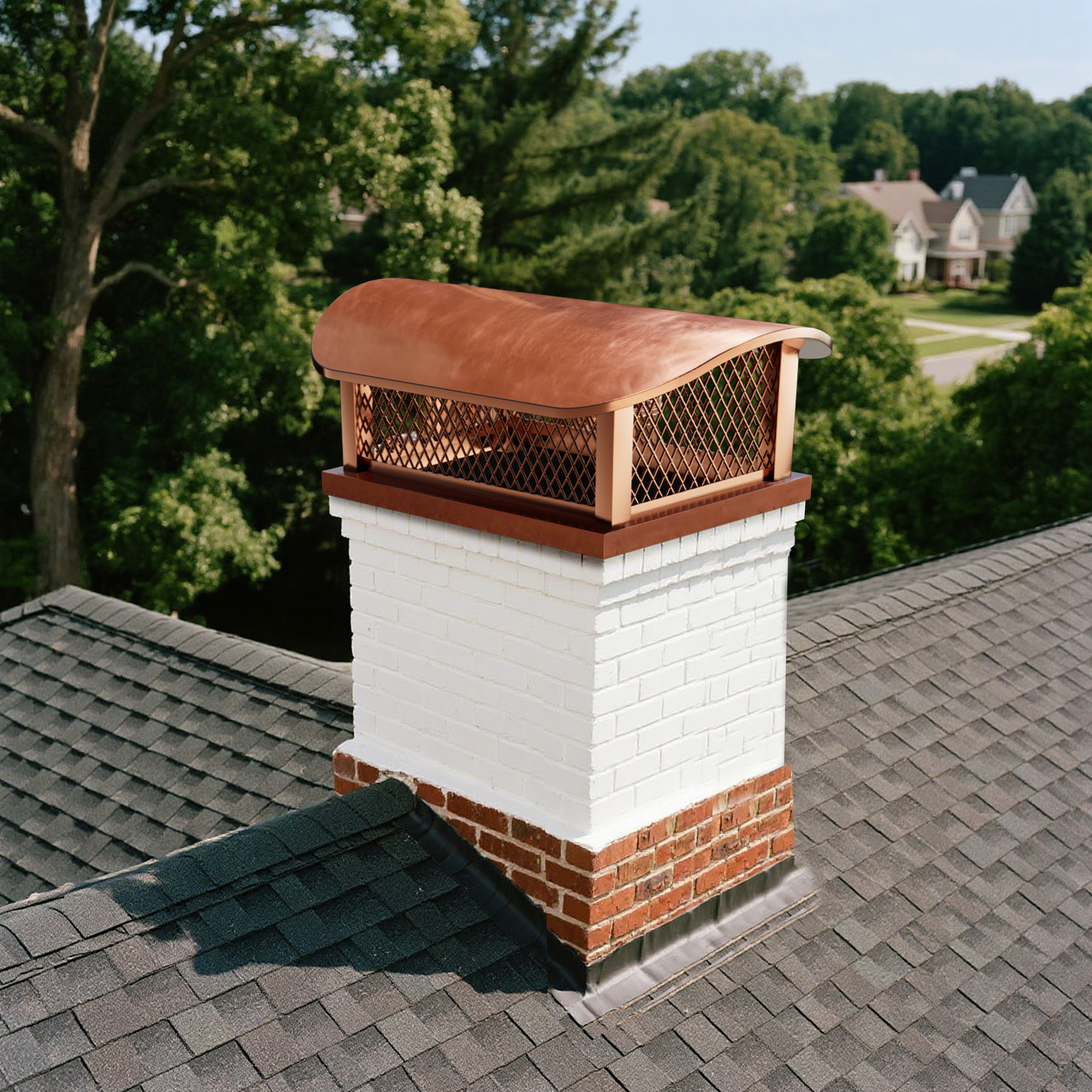 Copper Chimney Cap